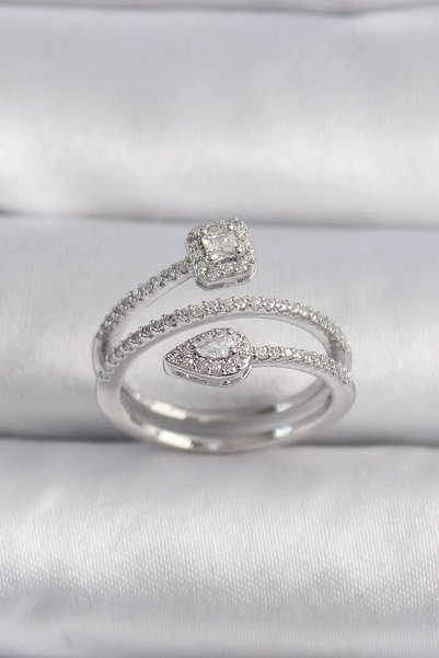 kumkumticaret Brass Silver Color Zircon Stone Arrow Model Vip Series Women's ...