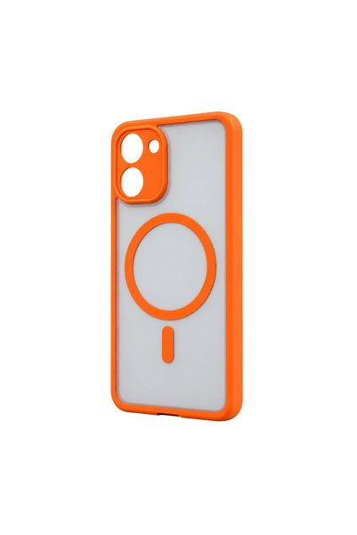 kumkumticaret Xiaomi Poco X8 Pro Loji Magsafe Cover - Orange