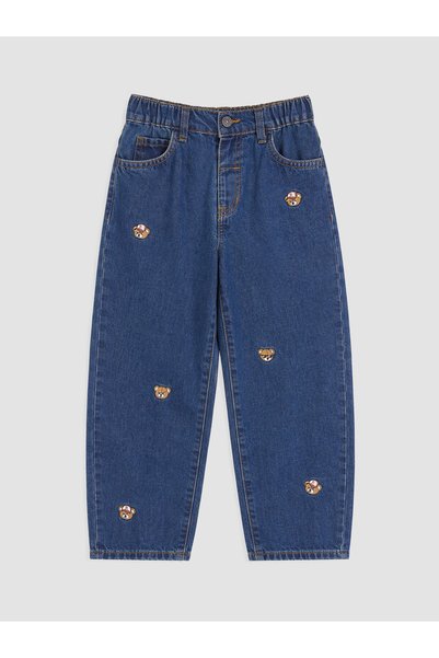 LC Waikiki Embroidered Boys' Jean Trousers