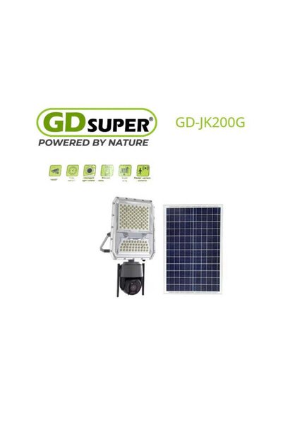 Rolinger Oems ΗΛΙΑΚΟΣ ΠΡΟΒΟΛΕΑΣ ΜΕ ΚΑΜΕΡΑ 4G GD-JK200