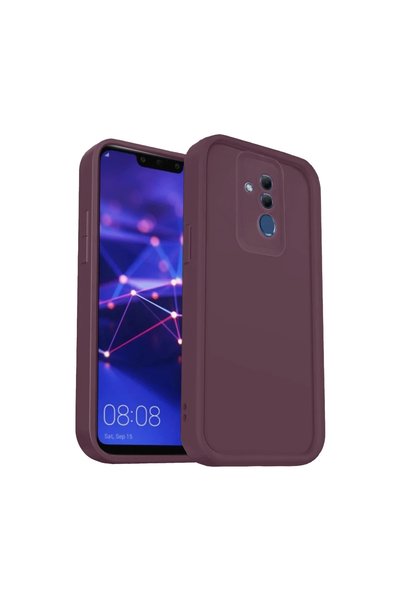 kumkumticaret Huawei Mate 20 Lite Case Viera Silicone - Plum