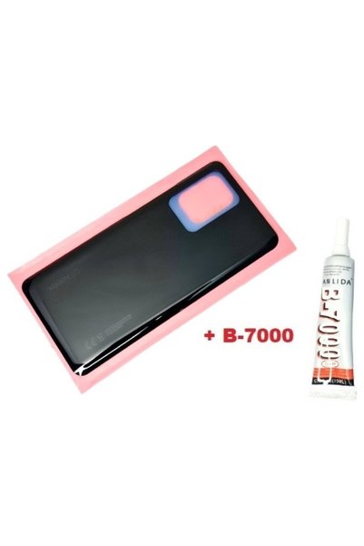 kumkumticaret Mi 11t - Mi 11t Pro Back Battery Cover Black (B7000 1