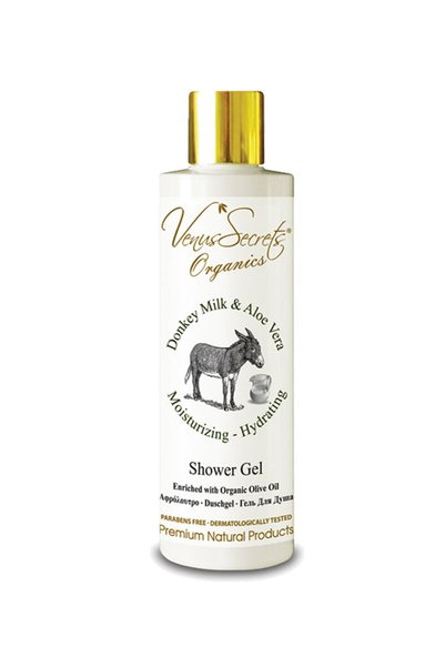 Venus Secrets Organics Αφρόλουτρο με Γάλα Γαϊδούρας & Αλόη Βέρα 250ml