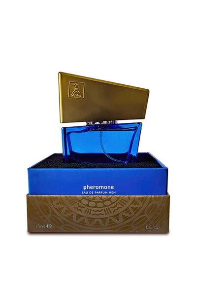 HOT Products Austria Pheromone Eau de Parfum Ανδρικό Σκούρο Μπλε 15ml Shiatsu