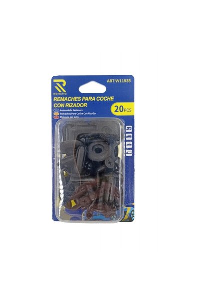 Rolinger Oems ΠΛΑΣΤΙΚΑ ΚΟΥΜΠΩΜΑΤΑ ΓΙΑ ΟΧΗΜΑΤΑ ΣΕΤ 20ΤΜΧ W11929