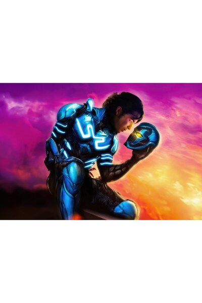 OEM Afișul filmului Blue Beetle: Aventuri Eroice, 61x90 cm, poster15363