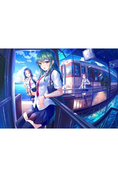 OEM Αφίσα Anime Subway Girls 4k, 61x90 εκ., poster16326