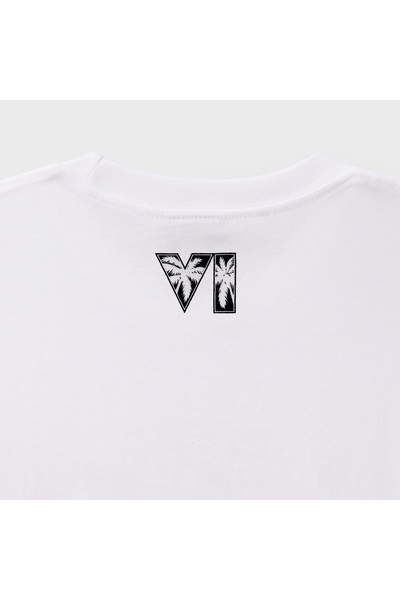 Generic Brand White Grand Theft Auto VI Macca the Gator Tee