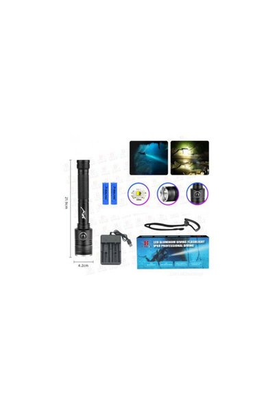 Rolinger Oems X-BALOG ΦΑΚΟΣ ΚΑΤΑΔΥΣΗΣ LED ΜΕ ΕΠΑΝΑΦΟΡΤΙΖΟΜΕΝΕΣ ΜΠΑΤΑΡΙΕΣ IPX8...