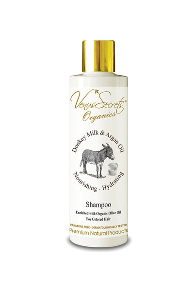 Venus Secrets Organics Σαμπουάν με Γάλα Γαϊδούρας και Έλαιο Αργκάν 250ml