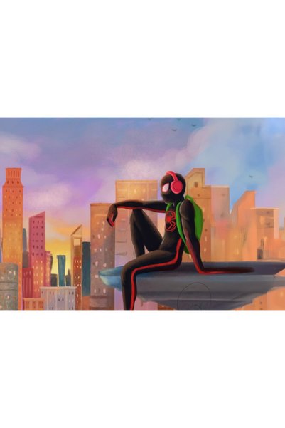 OEM Poster Miles Morales în plină explorare, 61x90 cm, poster16722