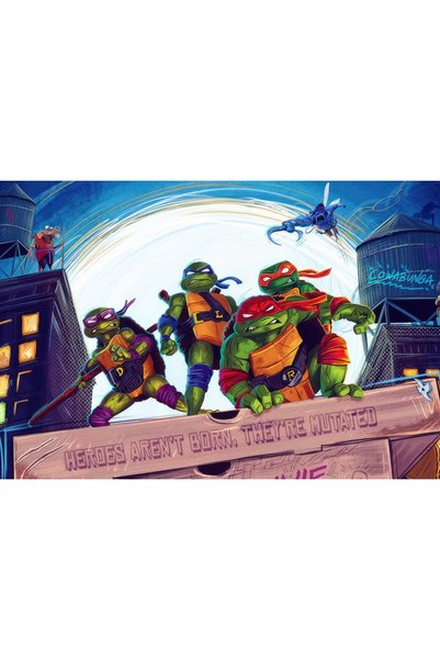 OEM Poster 2023 Teenage Mutant Ninja Turtles Mutant Mayhem 4k, 61x90 cm, post...