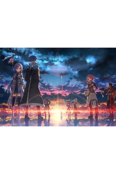 OEM Αφίσα Sword Art Online Anime 4k, 61x90 εκ., poster15843