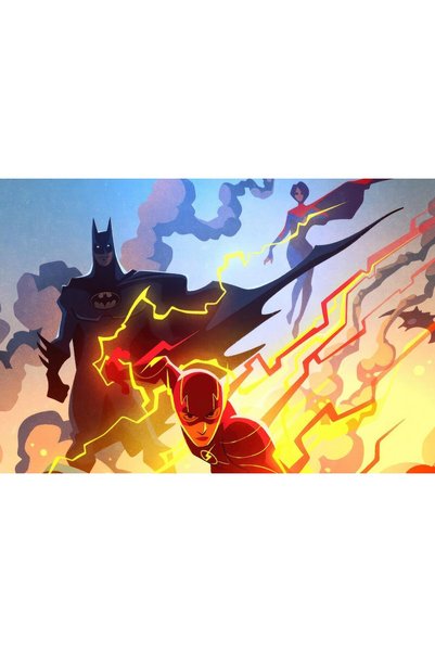 OEM Poster The Flash Movie Comicart 4k, 61x90 cm, poster18512