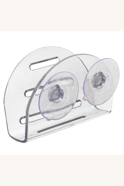 Comerivo Suport transparent pentru burete cu ventuza, fixare usoara pe faiant...