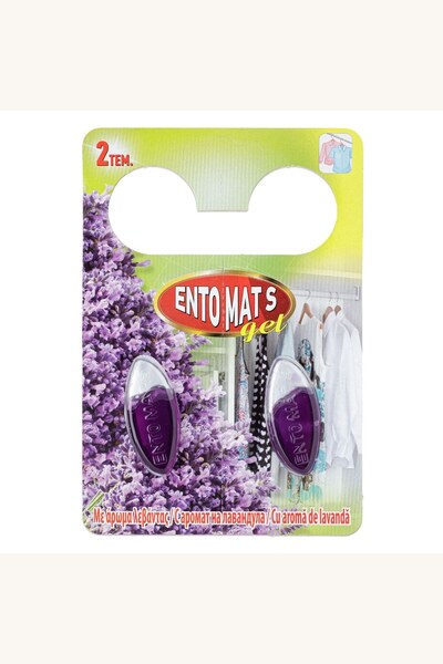 Comerivo 2 Odorizante Gel Lavanda pentru Dulap - Protectie Impotriva Mirosurilor
