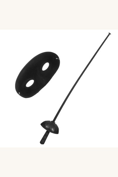 Comerivo Set sabie si masca Zoro pentru baieti - 29x25cm, ideal pentru carnaval