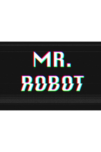 OEM Αφίσα Mr Robot Τυπογραφική Τέχνη Glitch 4k, 61x90 εκ., poster18061