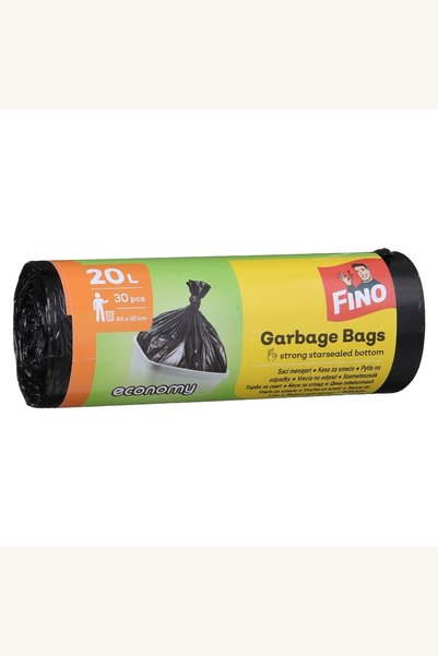 Comerivo Saci de gunoi pentru coșuri mici, 20 l, 30 de bucăți