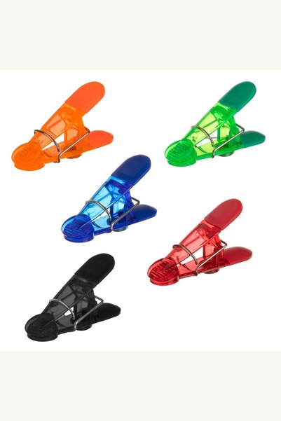 Comerivo Set 5 clestisori magnetici colorati pentru bucatarie, 2x8cm