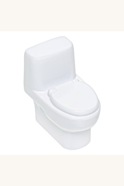 Comerivo Ascutitoare Vesela WC cu Recipient Reziduuri, 4.5x3x4.5cm Alba