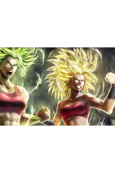 OEM Αφίσα Caulifla Kale Dragon Ball Super Girls, 61x90 εκ., poster17317