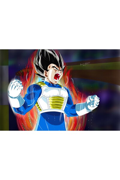 OEM Αφίσα Βετζέτα Dragon Ball Super 4k, 61x90 εκ., poster20148
