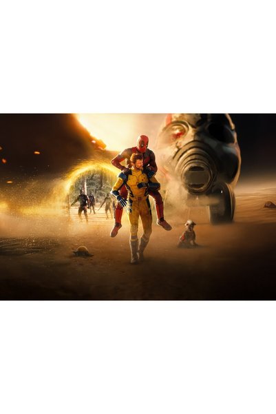 OEM Αφίσα: Άθραυστη Δεσμεύσεις Σχέσης του Deadpool και του Wolverine, 61x90 ε...