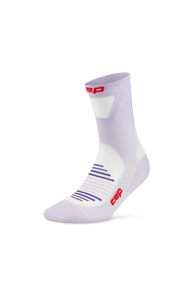 Cep Șosete compresie Pro Run Ultralight Mid Cut - lila | alergare performanță
