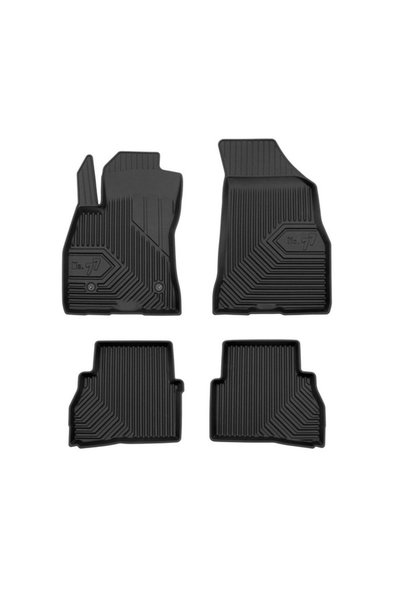 Rezaw-Plast Car floor mats tray type Fiat Doblo II Cargo Kombi Maxi productio...
