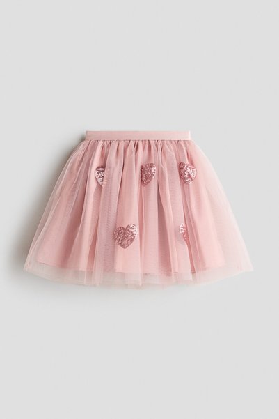 H&M Pullu Tül Etek
