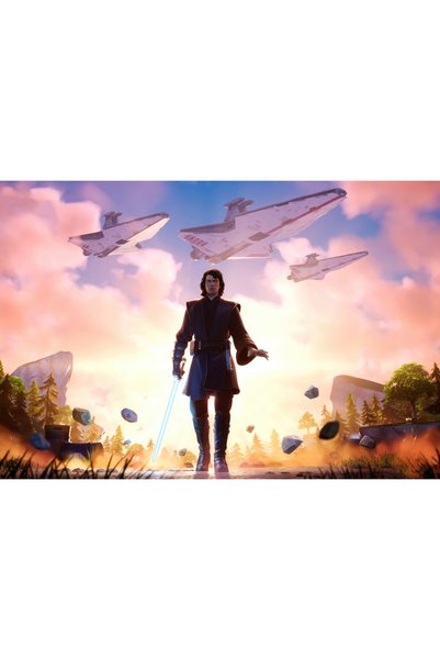 OEM Αφίσα Fortnite Star Wars 4k, 61x90 εκ., poster22484