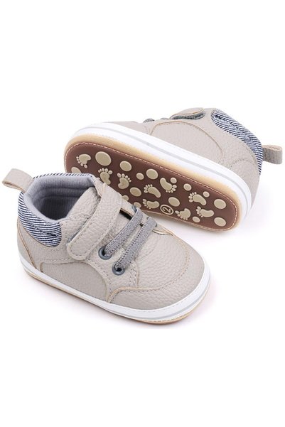 OEM Pantofi primi pasi bebe Aggroot, piele artificiala, talpa antiderapanta, ...