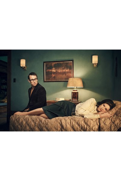 OEM Poster Tobias Menzies Frank Randall Caitriona Balfe Claire Randall Fraser...