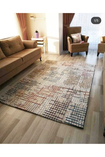 KMARKA STILHOME Elastic Velvet Thin Carpet Cover - Washable - 4M²=160X230 Cm,...