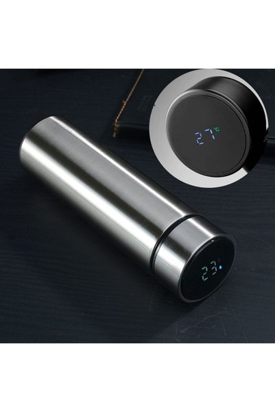 Rezaw-Plast Termos SMART CUP LED, 500ml, cu afișaj de temperatură