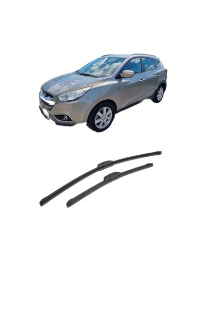 Bosch Комплект пера за чистачки за HYUNDAI ix35 Van от 2009-2015 г., предно с...