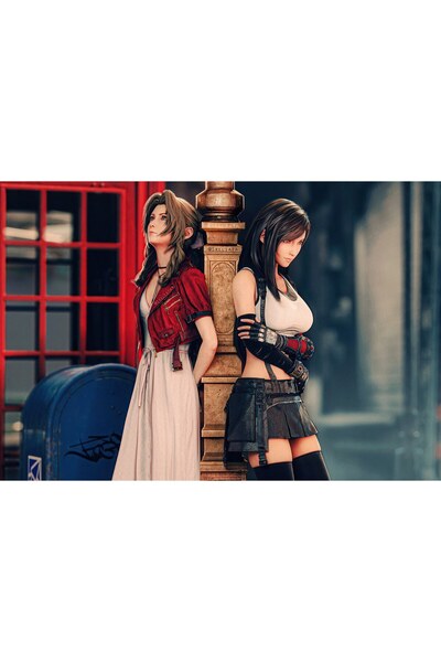 OEM Αφίσα Final Fantasy VII Aerith Gainsborough 4k, 61x90 εκ., poster23697