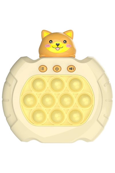 ETOY Joc interactiv Pop-It Consola, antistres, cu sunete si lumini, Catel