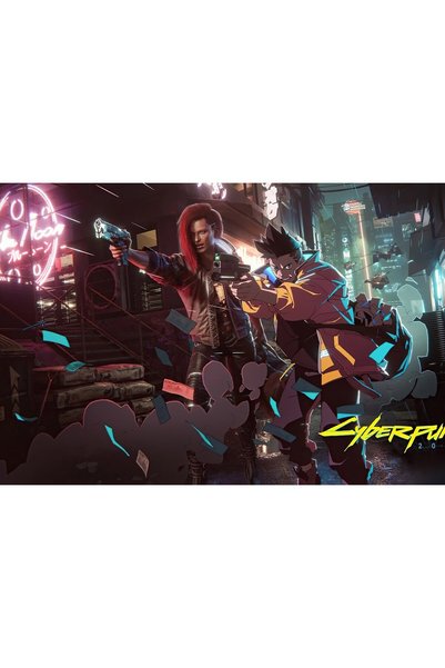 OEM Αφίσα Cyberpunk 2077 Edgerunners 4k, 61x90 εκ., poster23448