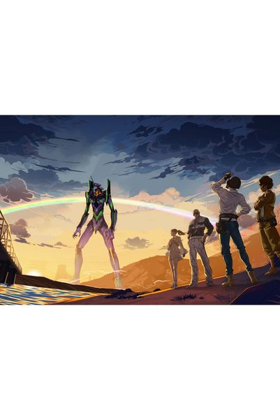 OEM Αφίσα PUBG Evangelion 2022 5k, 61x90 εκ., poster24437