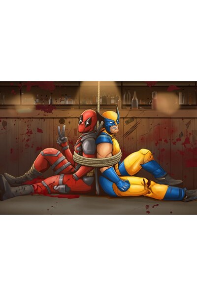 OEM Αφίσα Deadpool και Wolverine Αλήθεια και Δύναμη, 61x90 εκ., poster23806