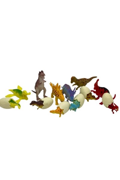 Salma Set de jucarii interactive cu dinozauri si oua care eclozeaza pentru co...