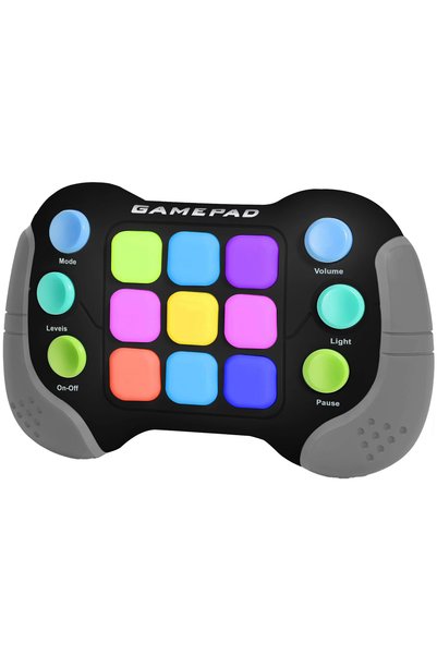 sallma Jucarie Pop It Electronica/Consola, 999 de Nivele Diferite, Lumini RGB...