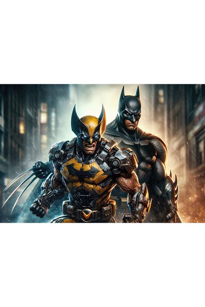 OEM Poster Deadpool și Batman: Alianță neașteptată, 61x90 cm, poster24752