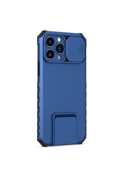 OEM Husă Defender cu Suport pentru Apple iPhone 11 Pro Max, Antișoc, Albastru