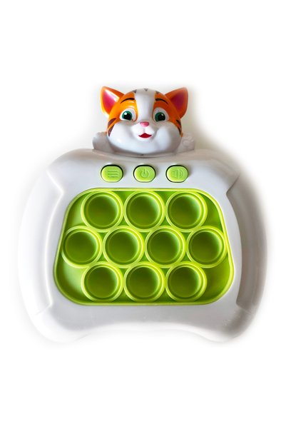 SARALMA Joc interactiv Pop-It Consola, antistres, cu sunete si lumini, forma ...
