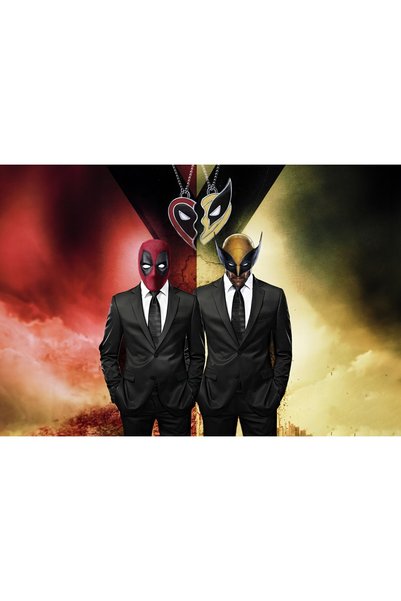 OEM Poster: Sărutând magiei lui Deadpool și Wolverine, 61x90 cm, poster24745