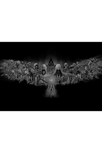 OEM Poster Assassin's Creed Aniversare 15 ani 8k, 61x90 cm, poster23333