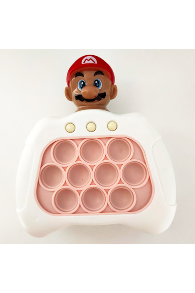 ETOY Joc interactiv Pop-It Consola, antistres, cu sunete si lumini, Super Mario